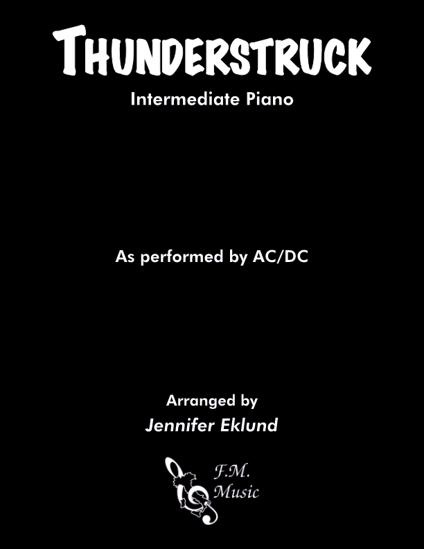 Thunderstruck (Intermediate Piano)